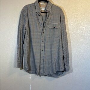 Orvis Black and White Houndstooth Shirt